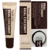       Farmstay \ Real Coconut Essential Lip Balm - koreancosmetics45.ru