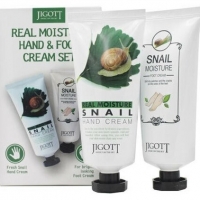            JIGOTT, Real moisture hang & foot cream set, 100 + 100 - koreancosmetics45.ru